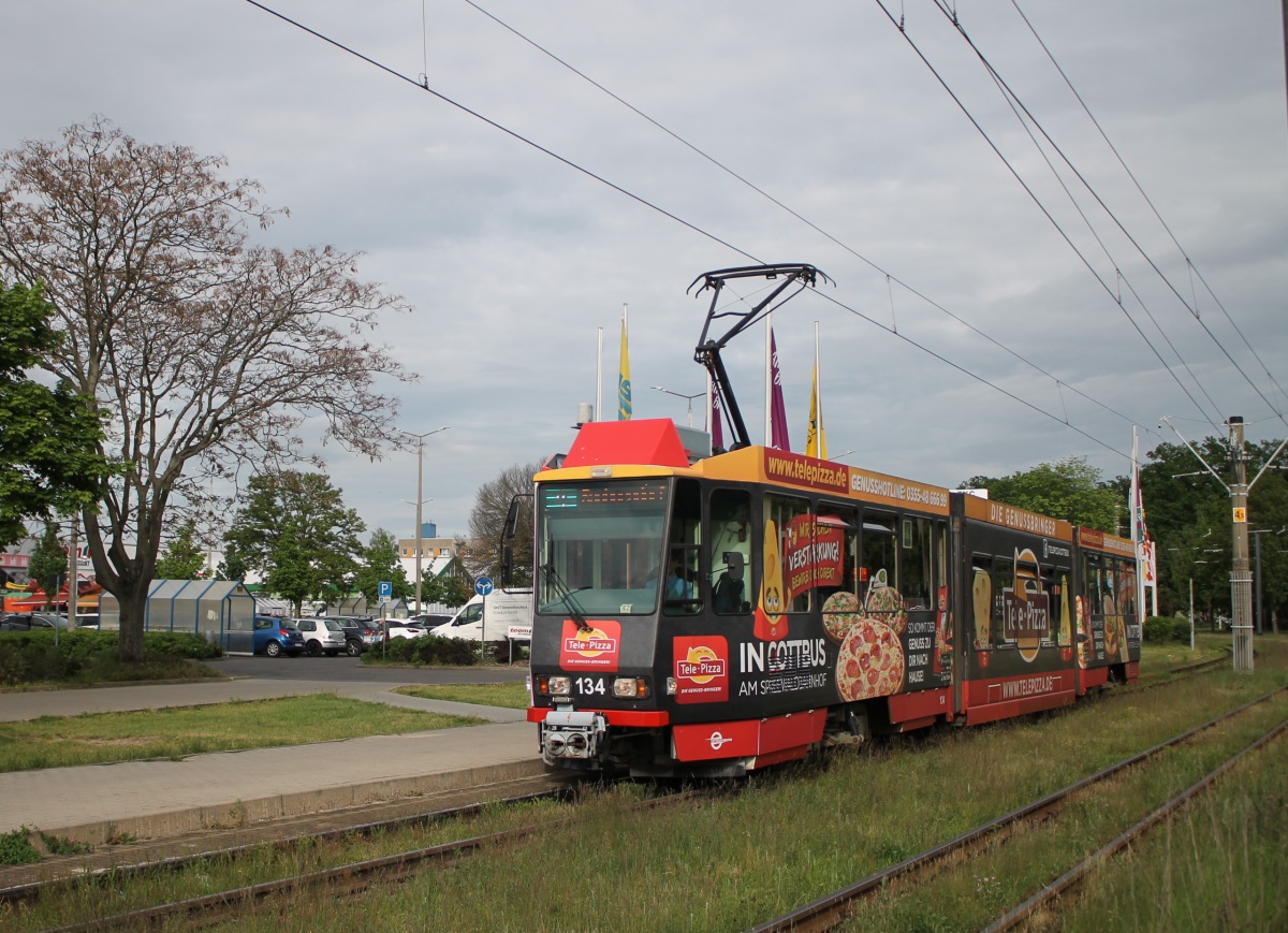 Котбус, Tatra KTNF6 № 134