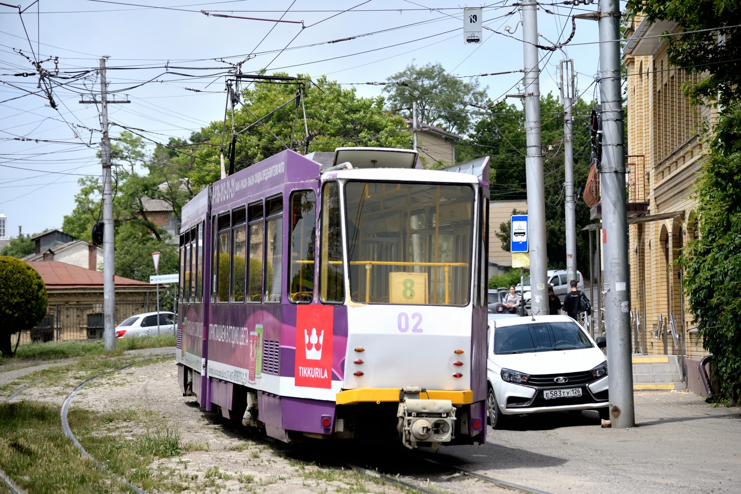 Pyatigorsk, Tatra KT4D № 02