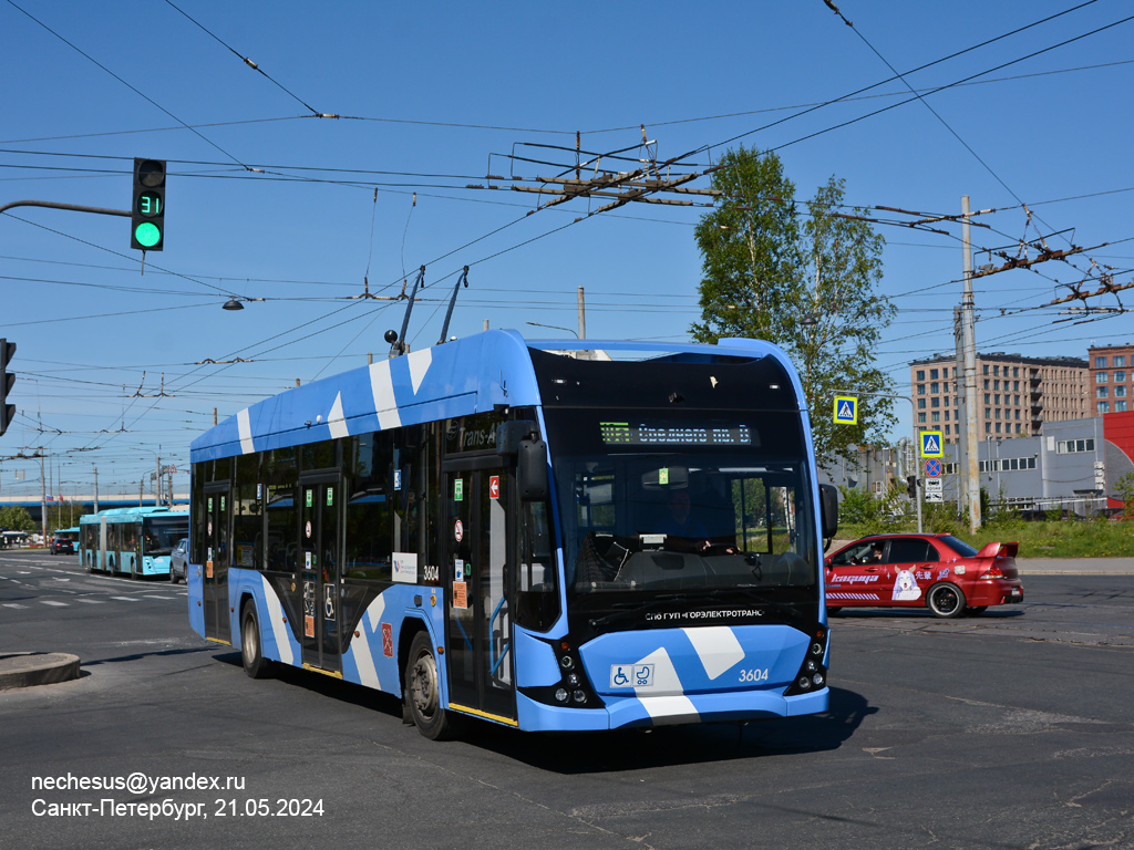 Санкт-Петербург, ВМЗ-5298.01 «Авангард» № 3604