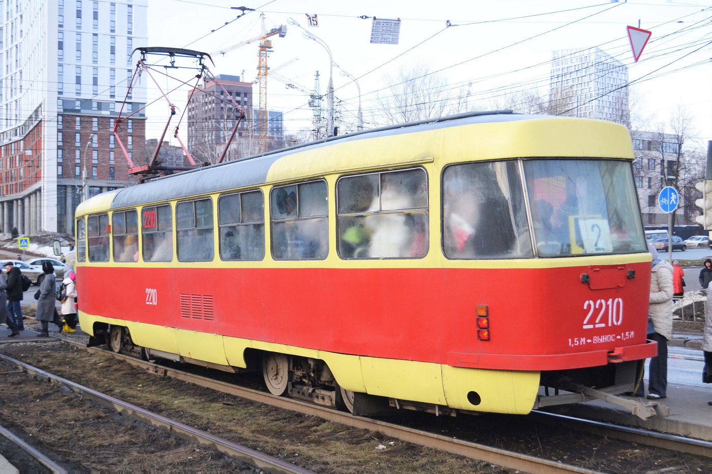 Ижевск, Tatra T3SU № 2210