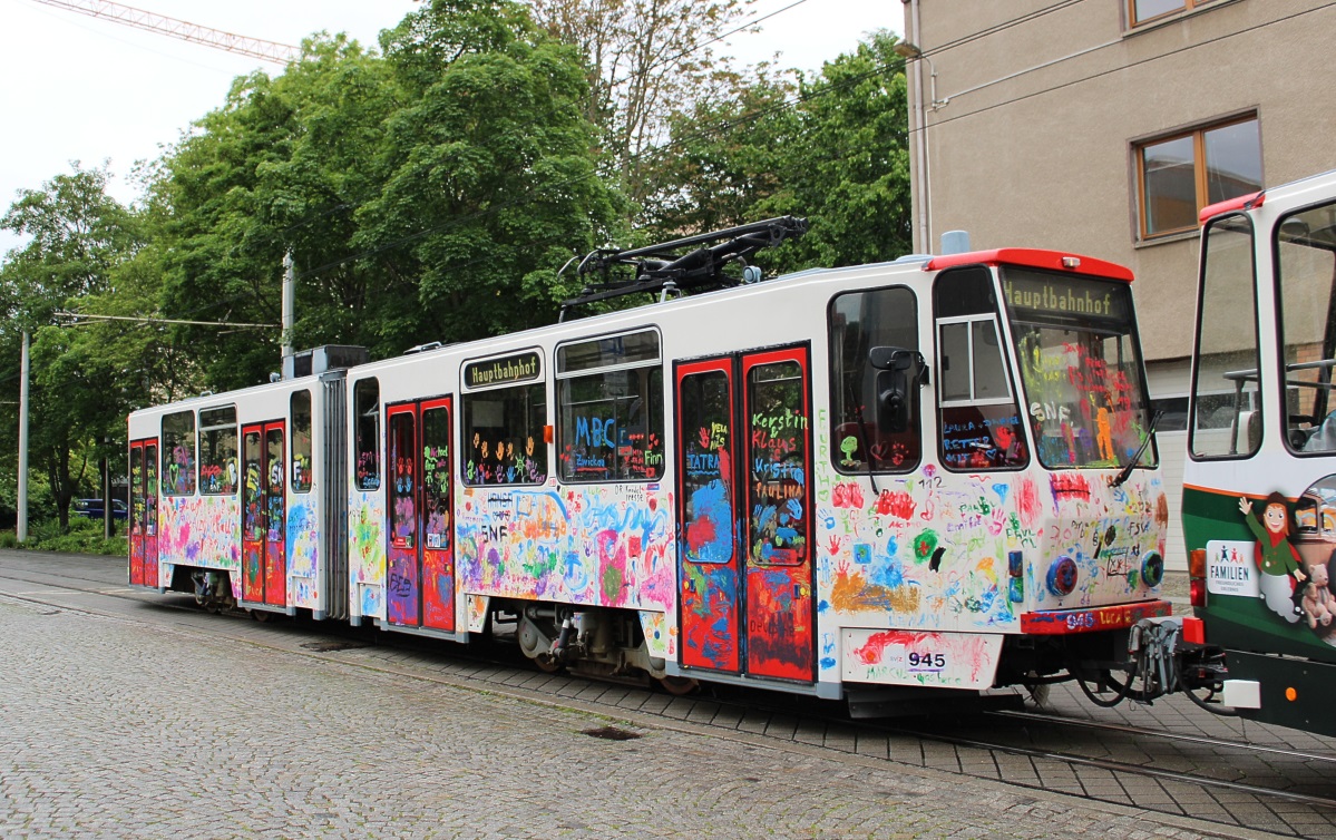 Zwickau, Tatra KT4DMC № 945