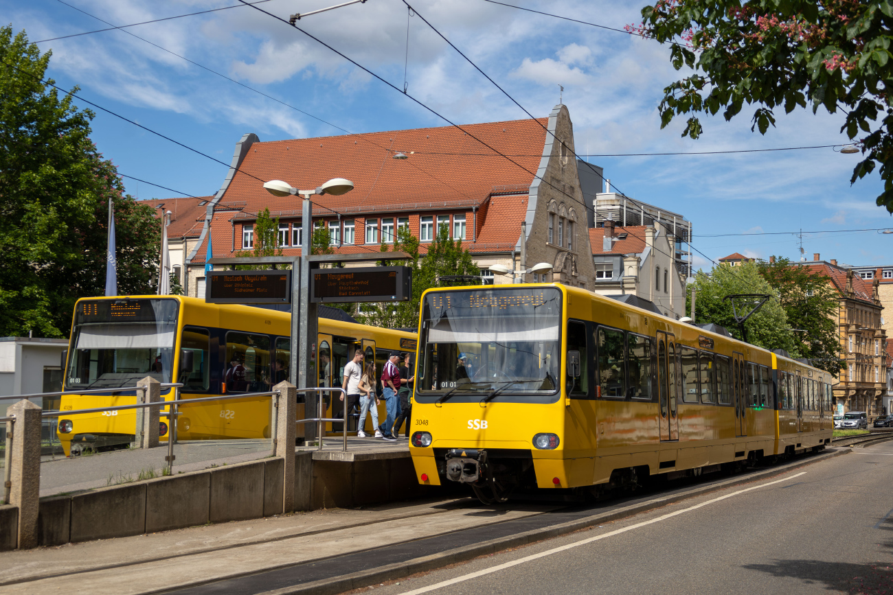 Штутгарт, Duewag DT8.4 № 3048