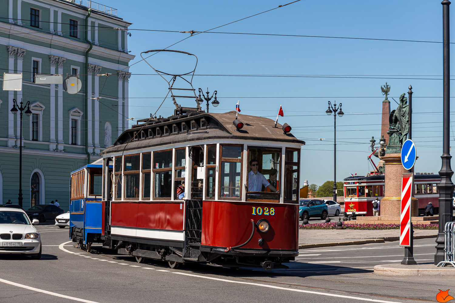 Санкт-Пецярбург, Двухосный моторный вагон № 1028; Санкт-Пецярбург — Фестиваль «SPbTransportFest — 2024» Санкт-Пецярбург, Двухосный моторный вагон № 1028; Санкт-Пецярбург — Фестиваль «SPbTransportFest — 2024»