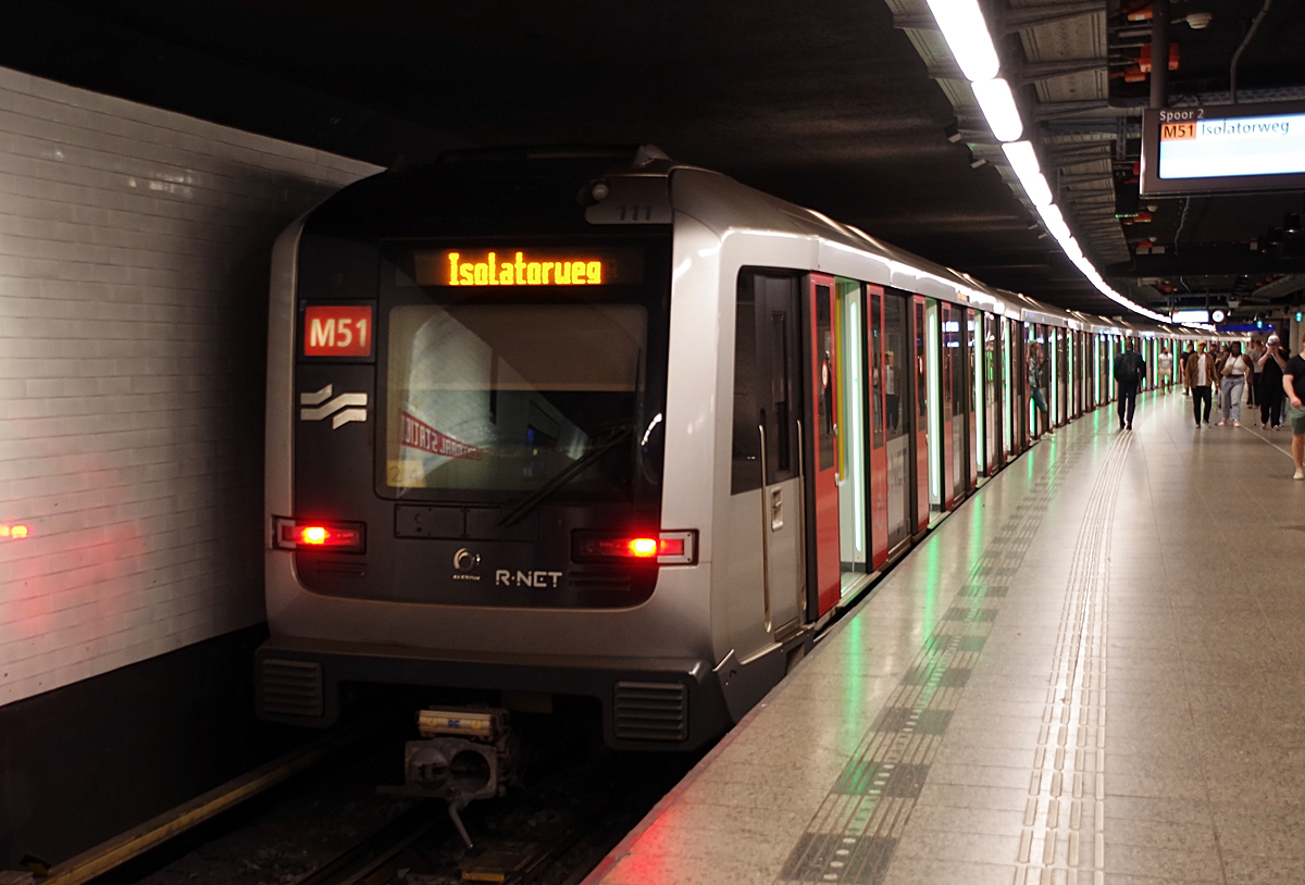 Амстердам, Alstom Metropolis № 111