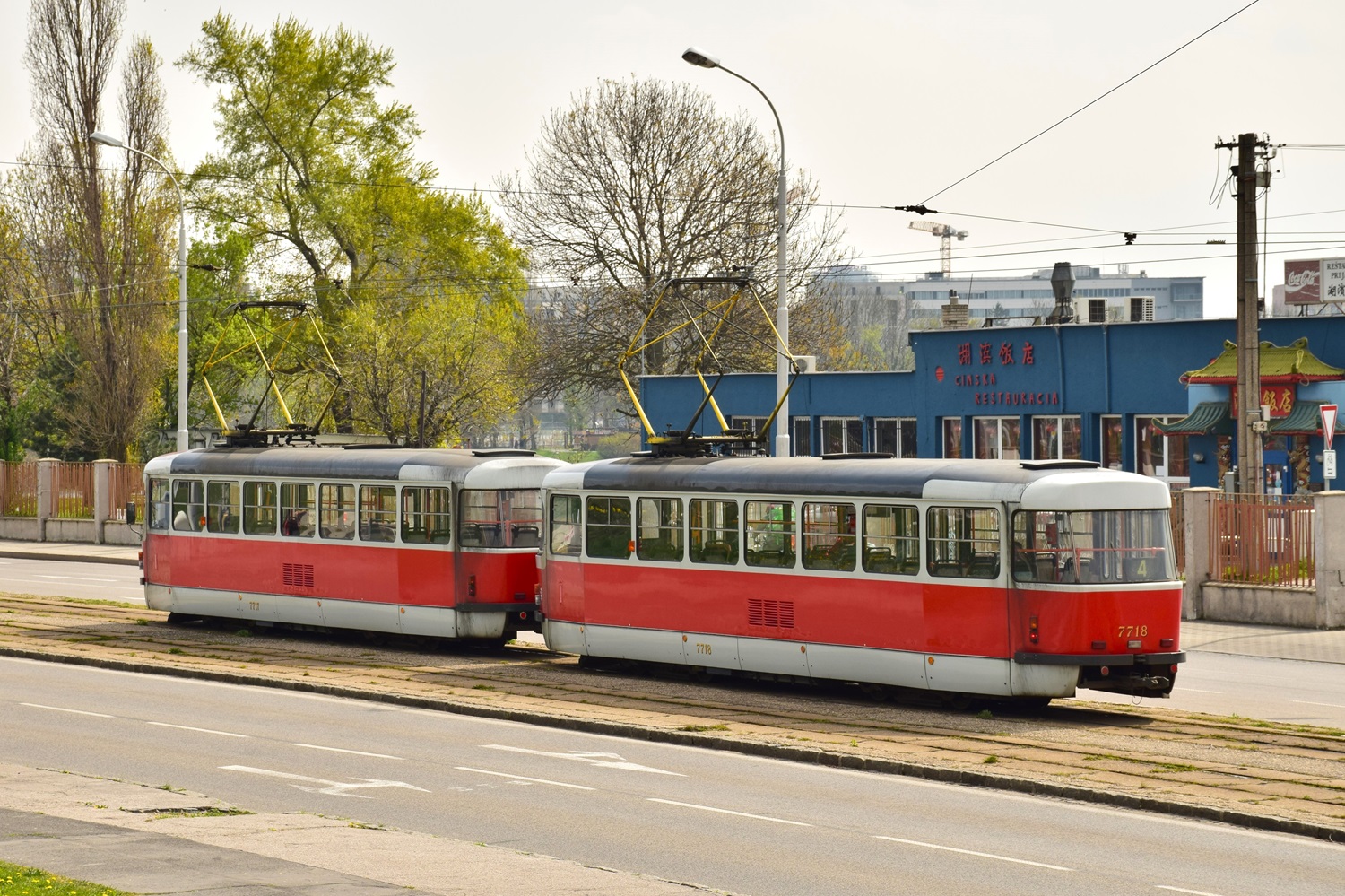 Братислава, Tatra T3R.PV № 7718