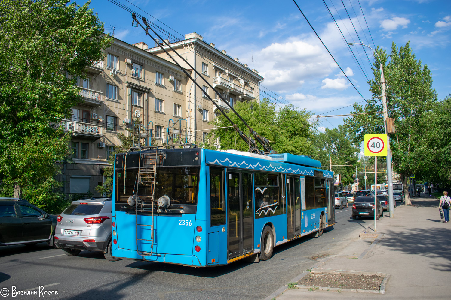 Саратов, СВАРЗ-МАЗ-6275 № 2356