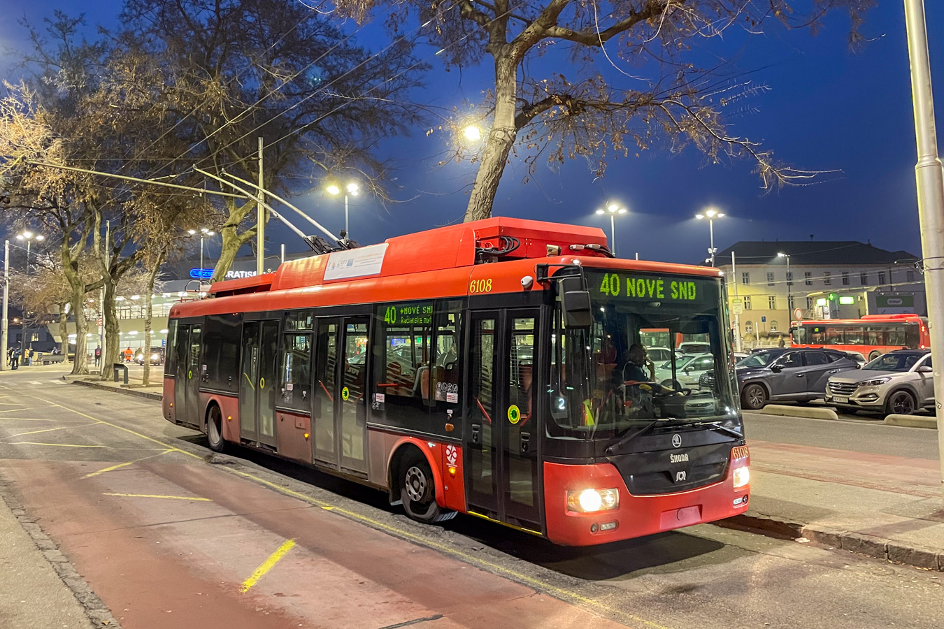 Братислава, Škoda 30TrDG SOR № 6108