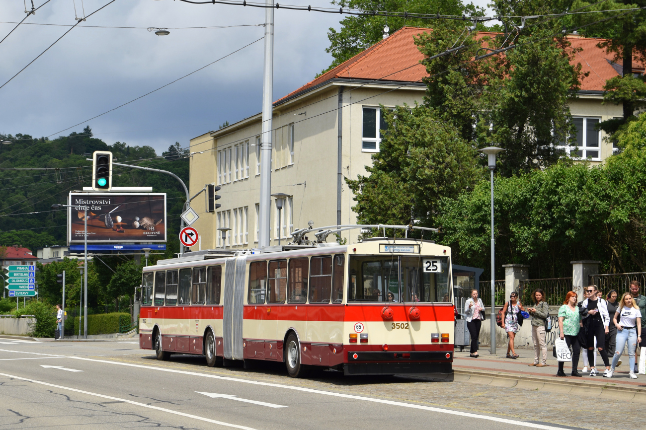Брно, Škoda 15Tr02/6 № 3502