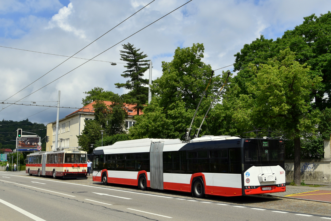Brno, Škoda 27Tr Solaris IV Nr. 3671