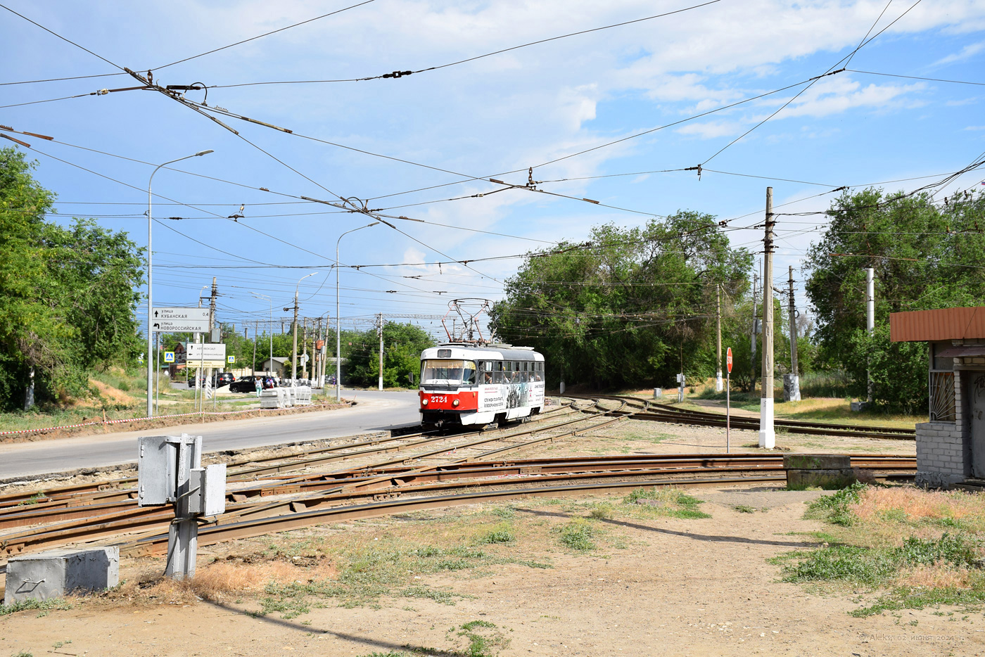 Волгоград, Tatra T3SU № 2724