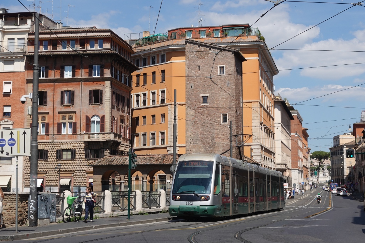 Рим, Alstom (Fiat) Cityway № 9202