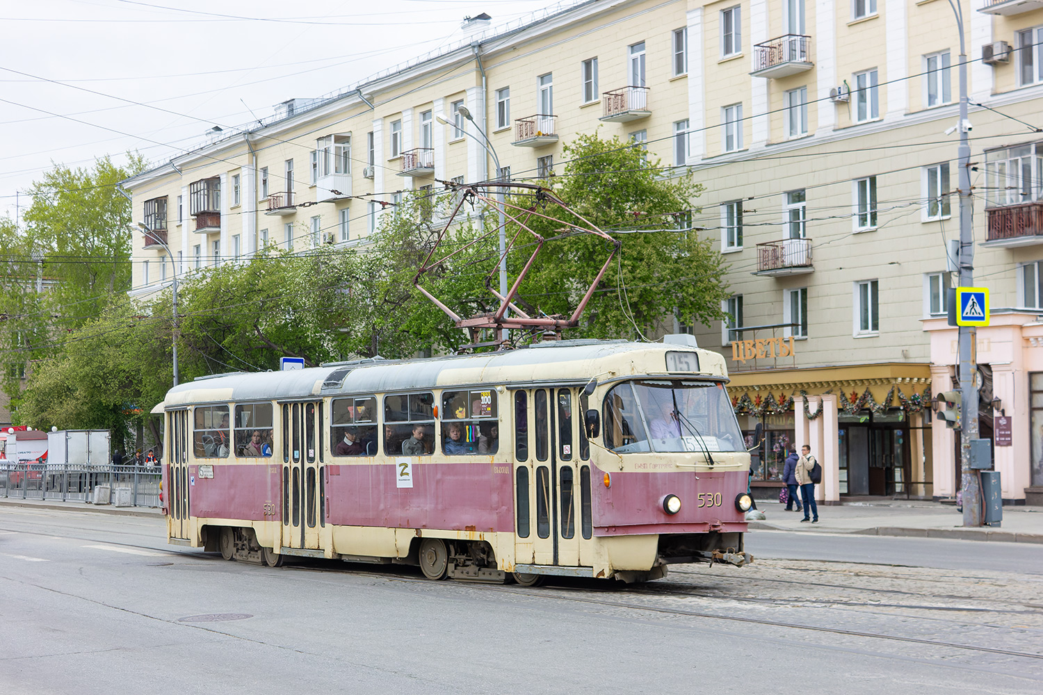 Екатеринбург, Tatra T3SU № 530