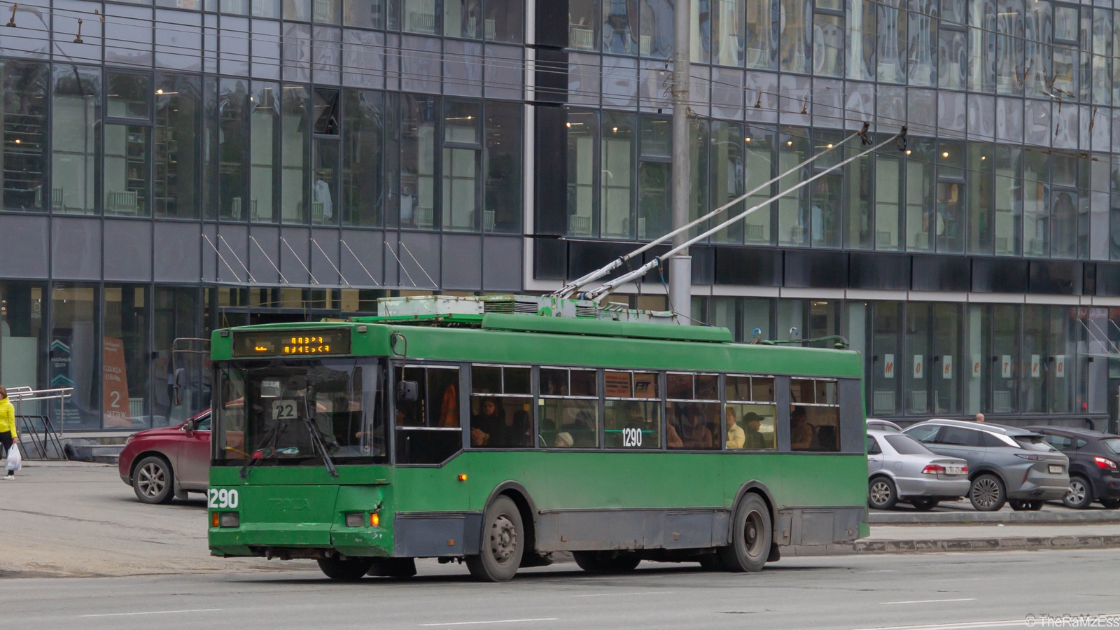 Novosibirsk, Trolza-5275.05 “Optima” Nr. 1290