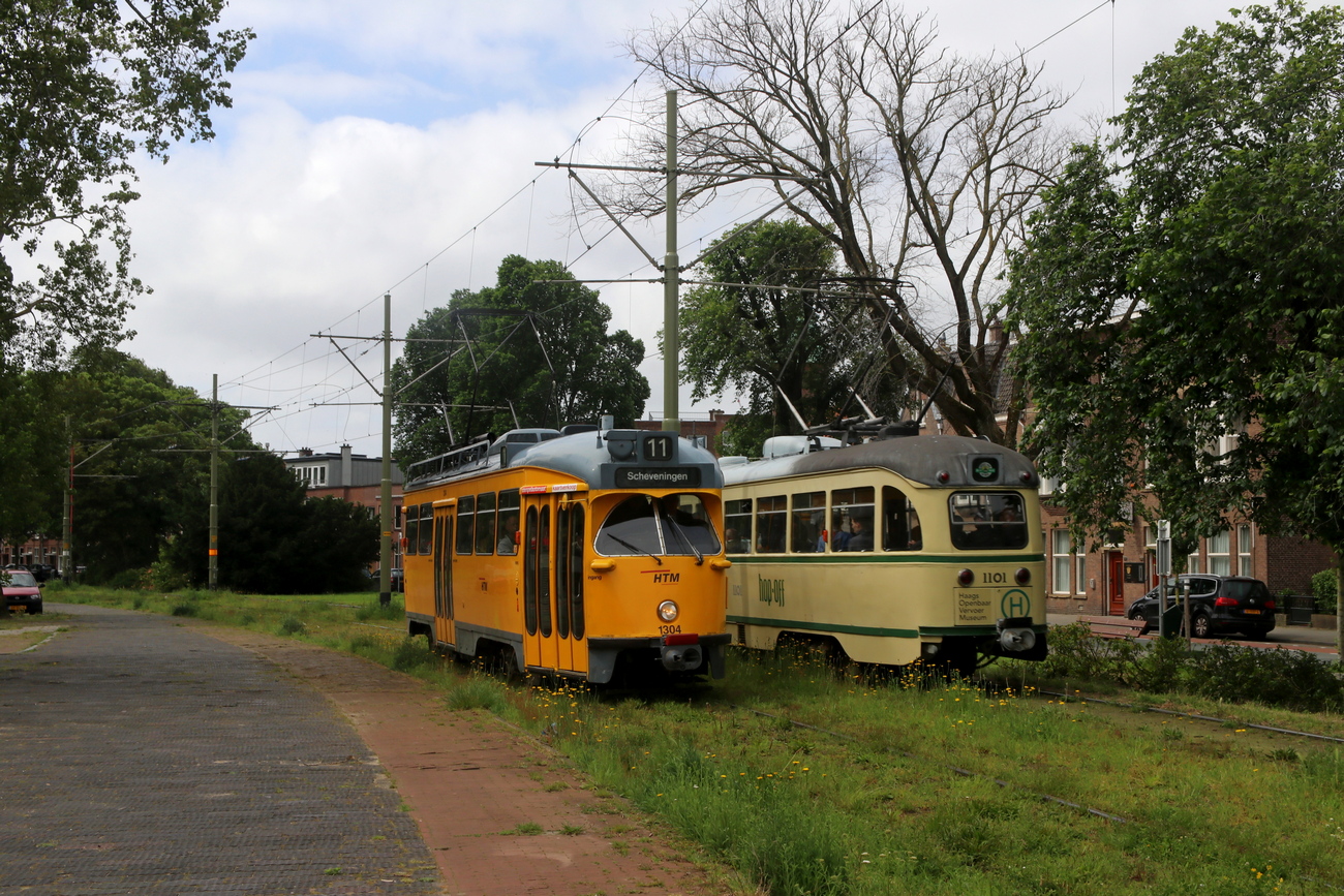 Гаага, BN PCC № 1304; Гаага — 75 лет вагонам P.C.C. (лат.)