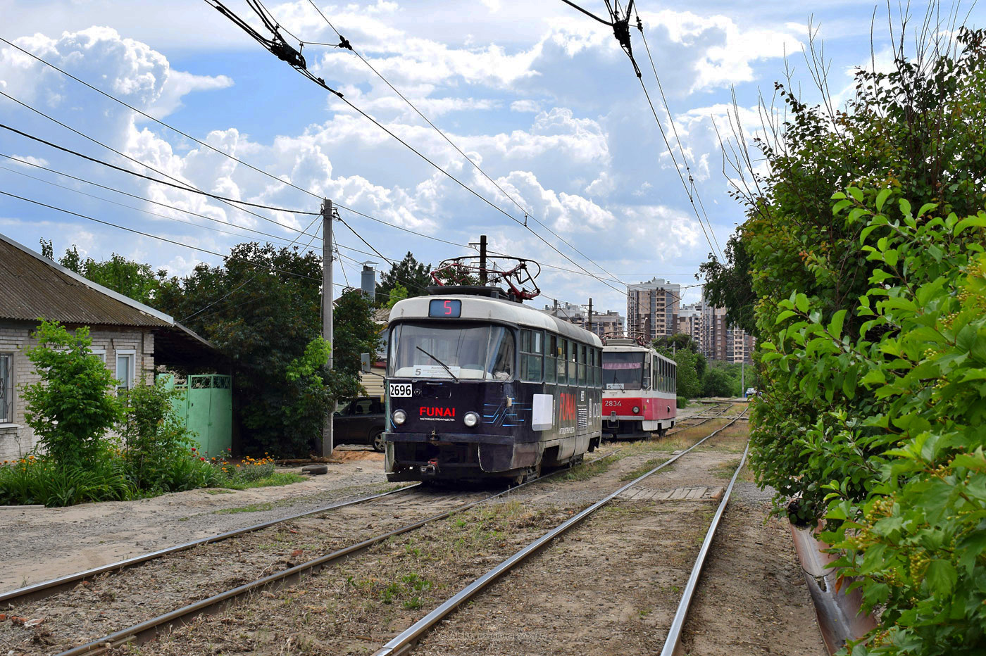 Волгоград, Tatra T3SU № 2696