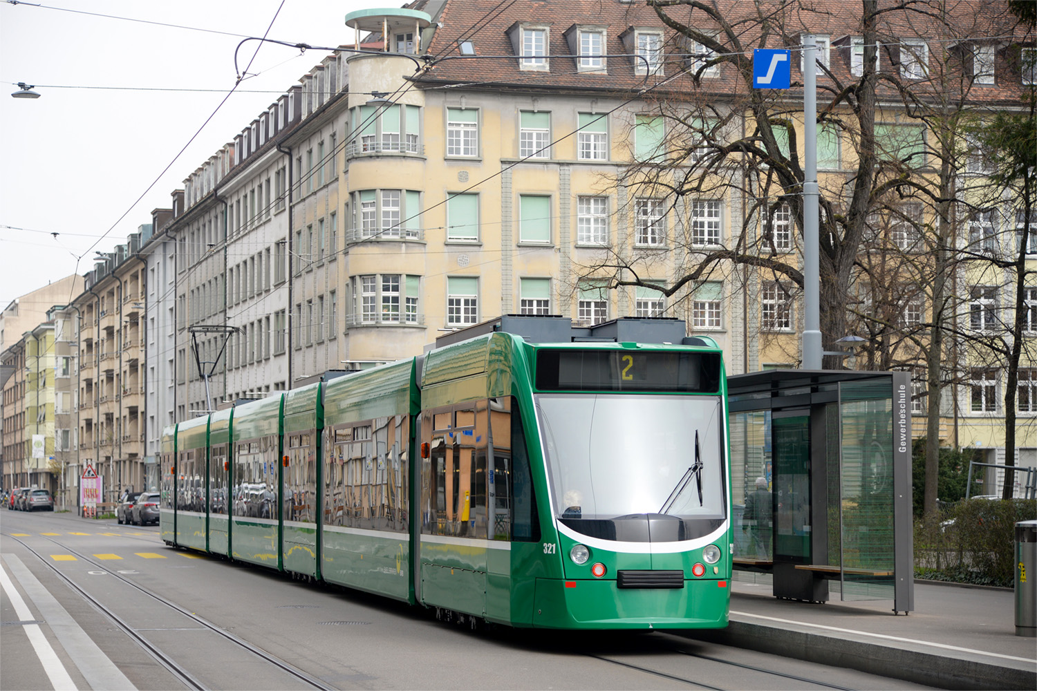 Базель, Siemens Combino № 321