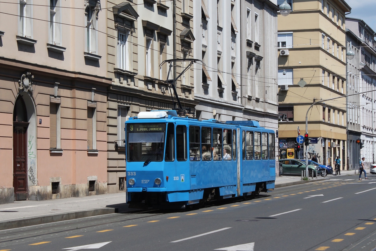Загреб, Tatra KT4YU № 333