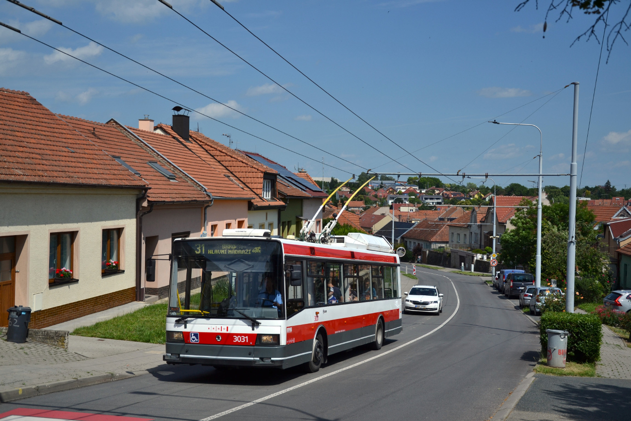 Брно, Škoda 21Tr № 3031