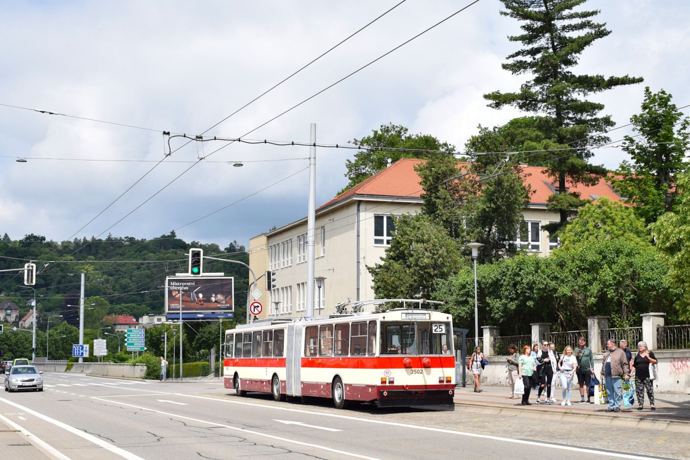 Брно, Škoda 15Tr02/6 № 3502