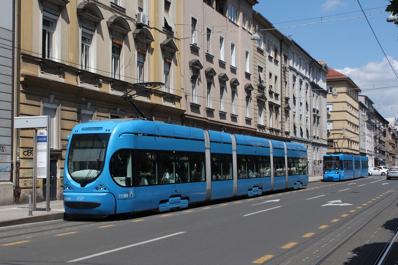 Загреб, Končar TMK 2200 № 22109