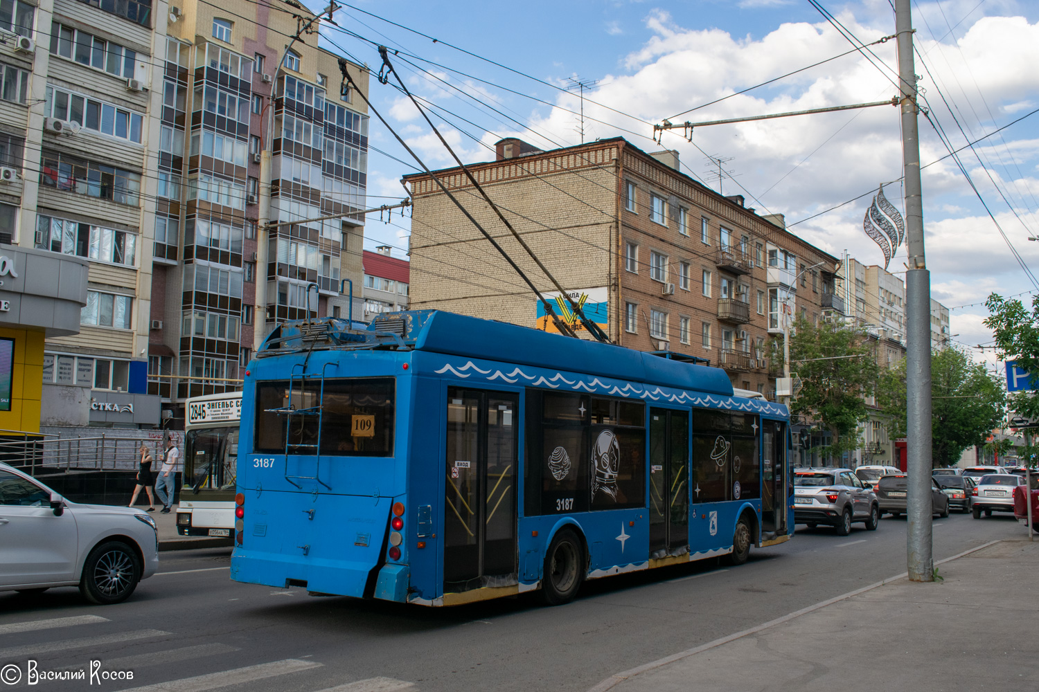 Энгельс, Тролза-5265.00 «Мегаполис» № 3187