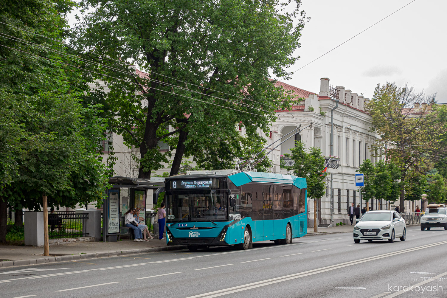Казань, МАЗ-303Т22 № 1010