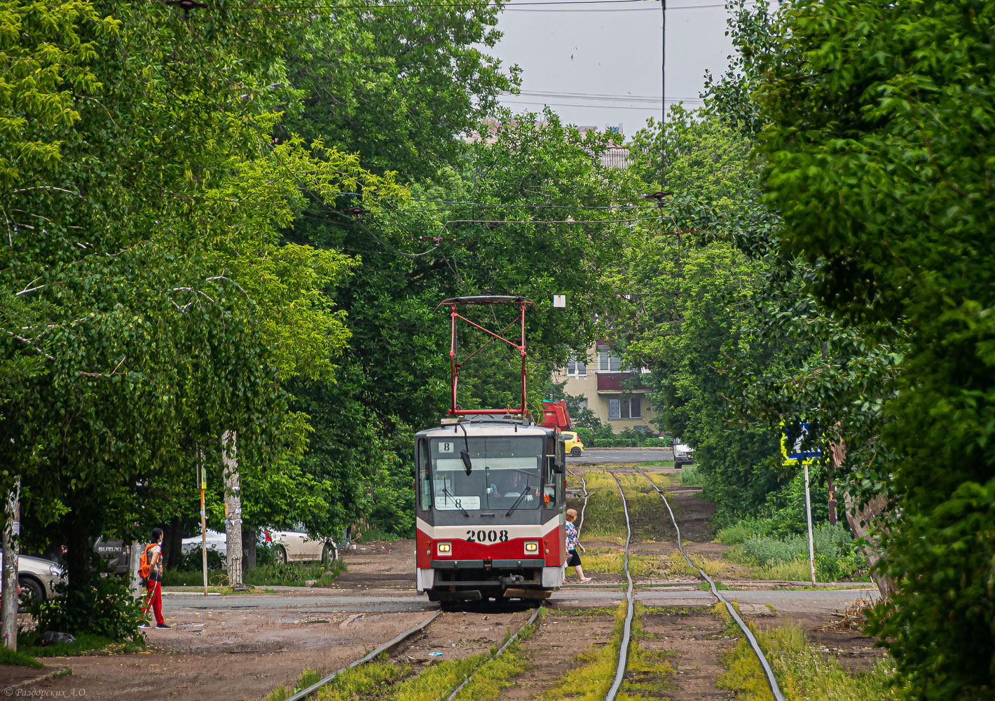 Ufa — Tramway network — North