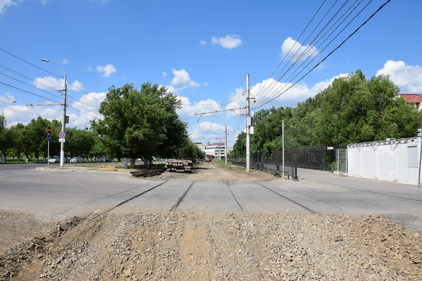 Volgograd — Reconstructions; Volgograd — Tram lines: [5] Fifth depot — Tram rapid transit