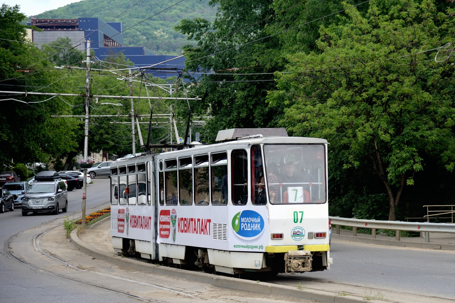 Пятигорск, Tatra KT4D № 07