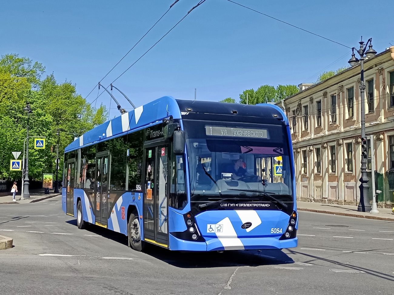 Санкт-Петербург, ВМЗ-5298.01 «Авангард» № 5054 Санкт-Петербург, ВМЗ-5298.01 «Авангард» № 5054