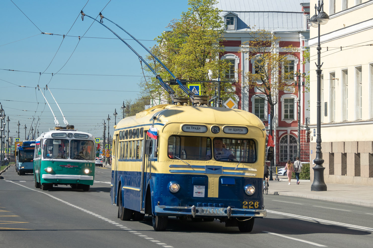 Санкт-Петербург, МТБ-82Д № 226; Санкт-Петербург — Фестиваль «SPbTransportFest — 2024» Санкт-Петербург, МТБ-82Д № 226; Санкт-Петербург — Фестиваль «SPbTransportFest — 2024»