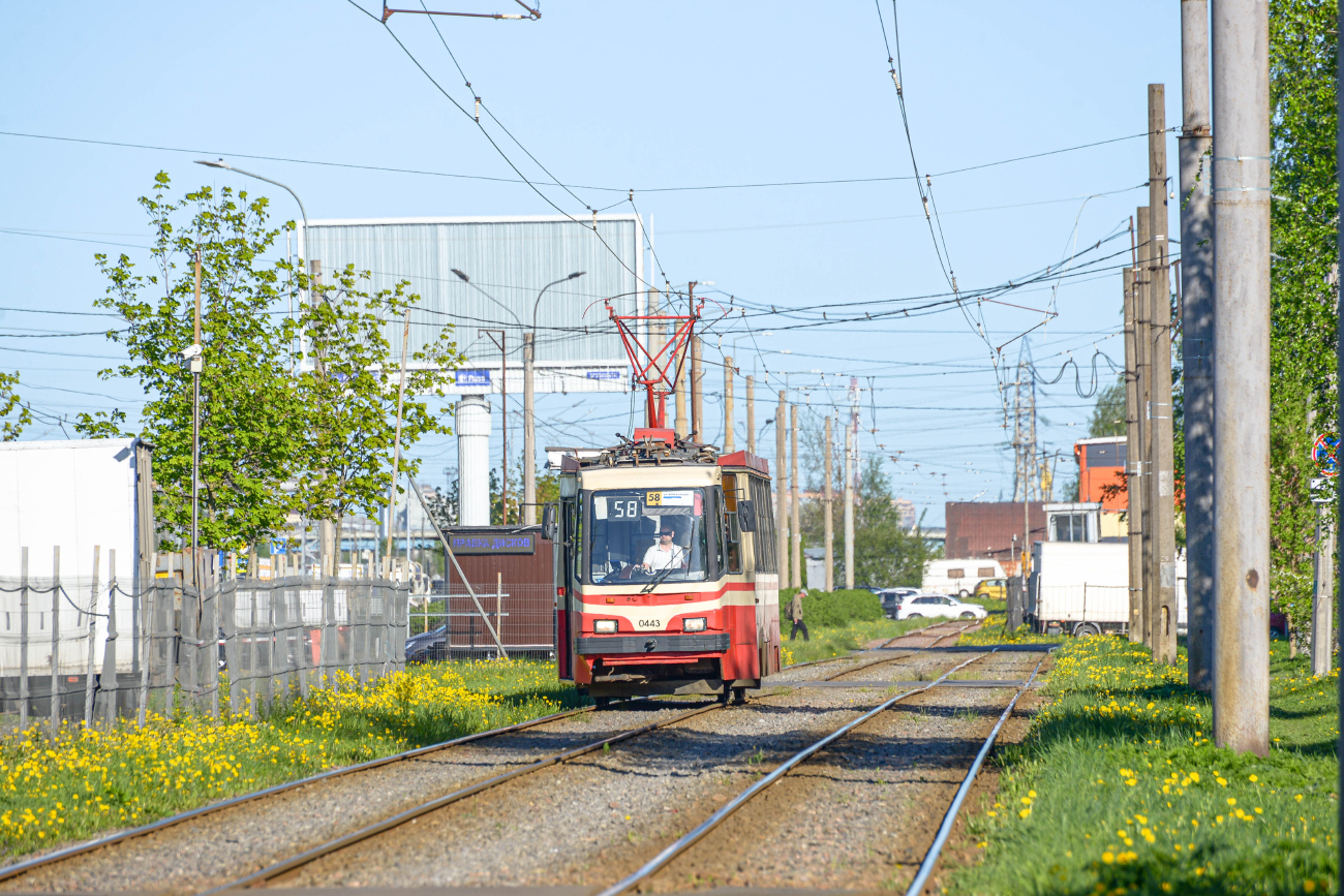 Санкт-Петербург, 71-134К (ЛМ-99К) № 0443