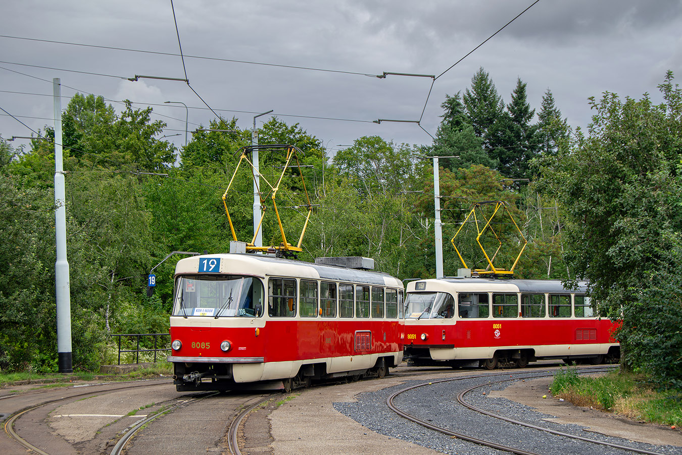 Прага, Tatra T3M № 8085