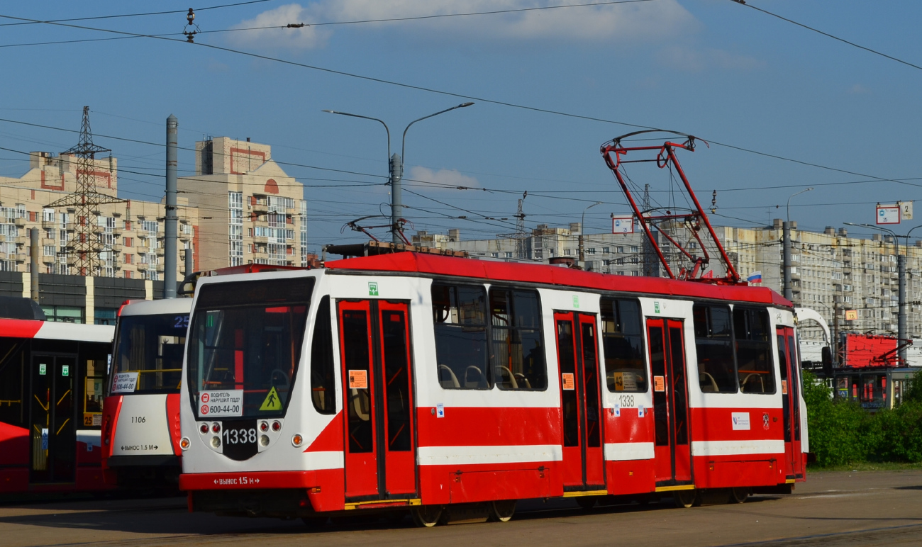 Санкт-Петербург, 71-134А (ЛМ-99АВН) № 1338 Санкт-Петербург, 71-134А (ЛМ-99АВН) № 1338