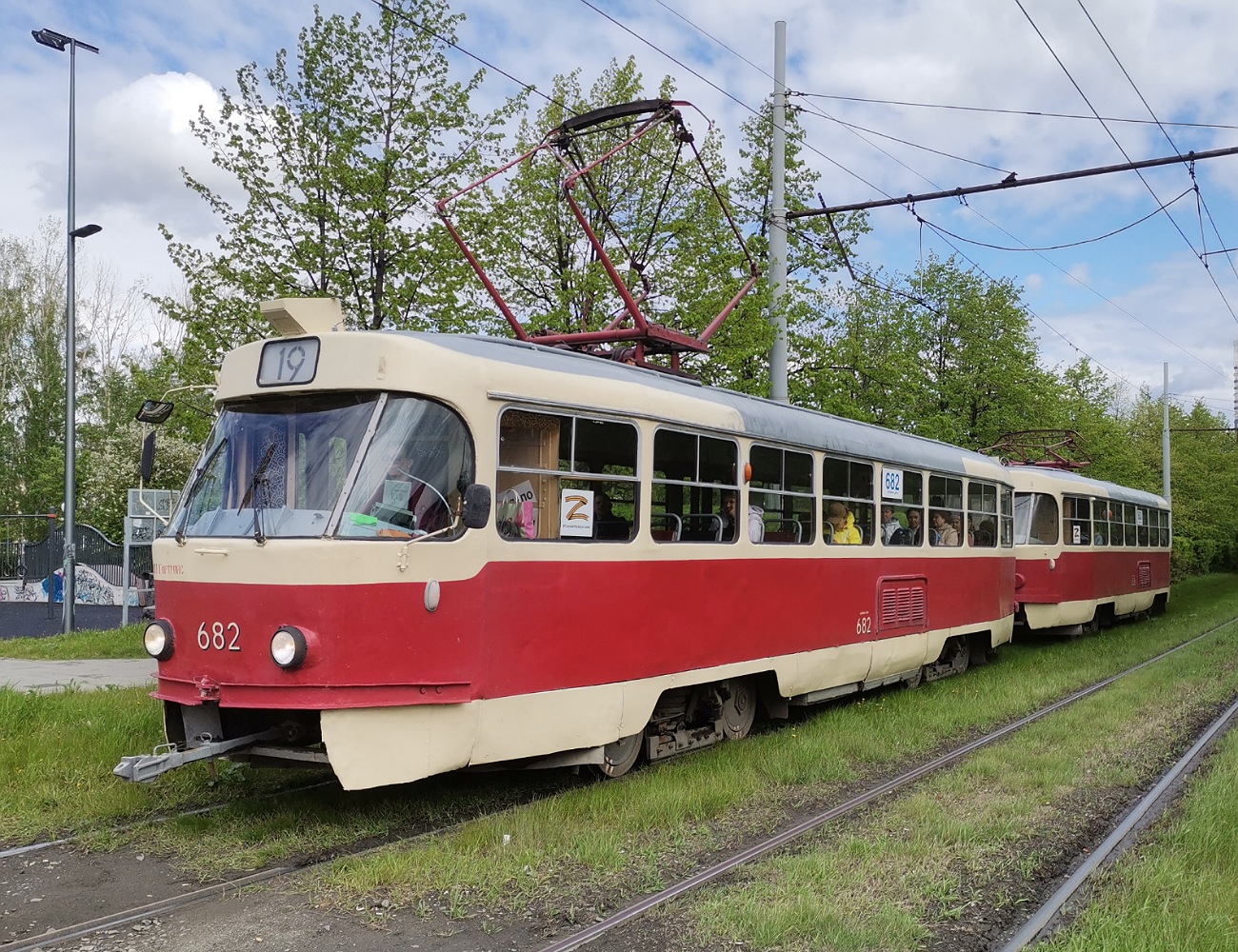 Екатеринбург, Tatra T3SU № 682