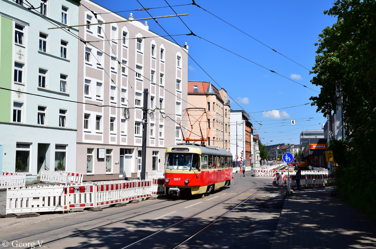 Галле, Tatra T4D № 1067