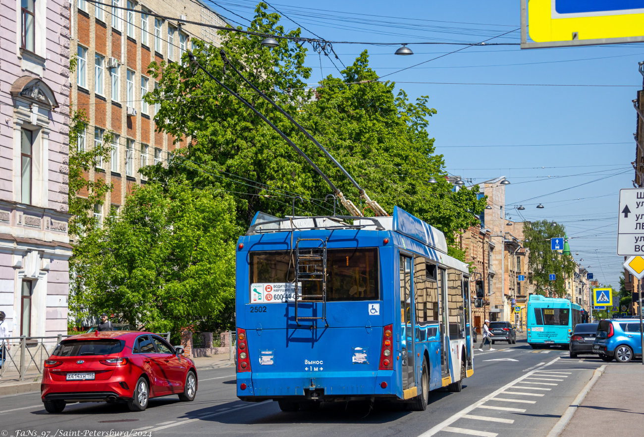 Санкт-Петербург, Тролза-5265.00 «Мегаполис» № 2502