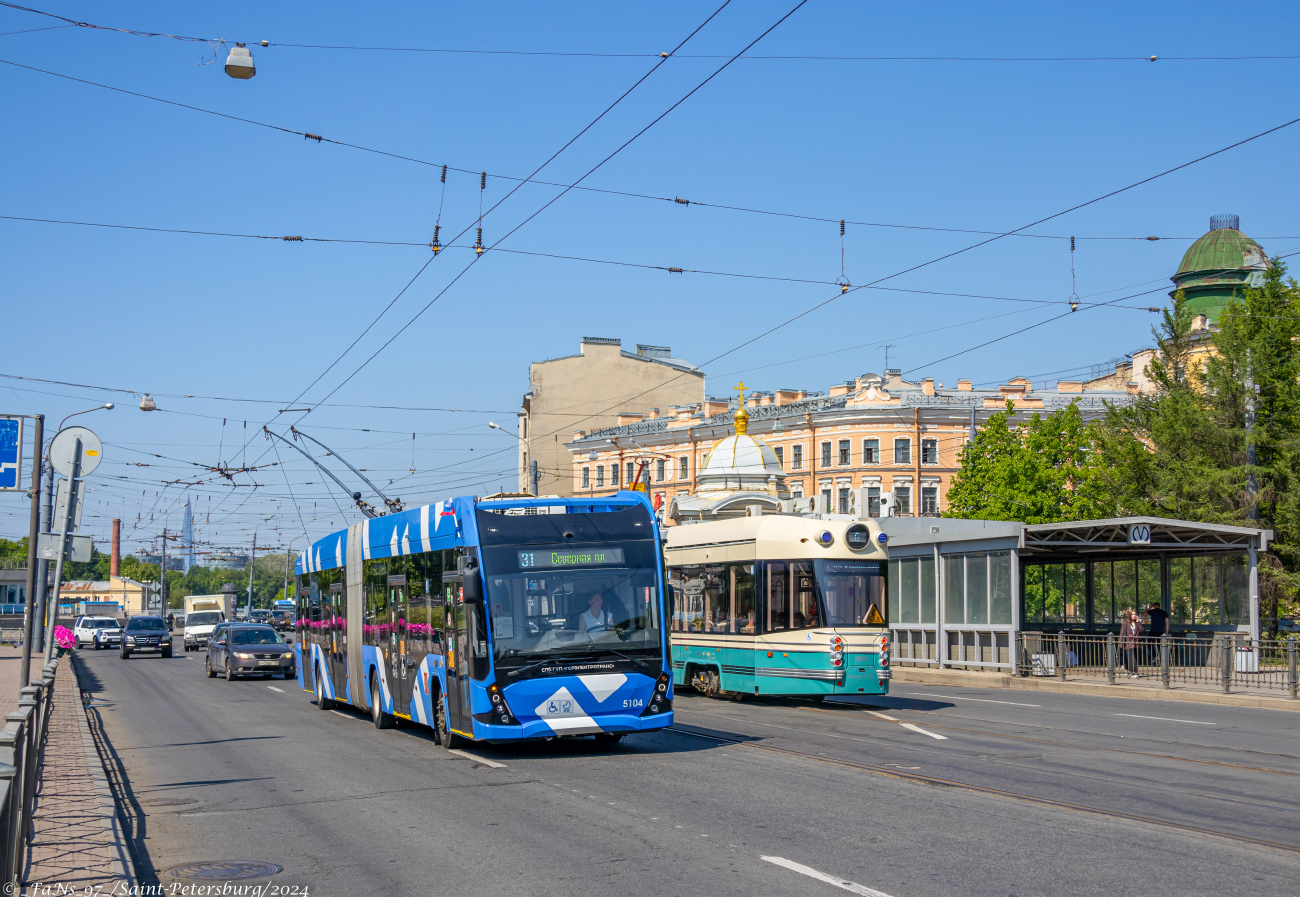 Санкт-Петербург, ВМЗ-6215.01 «Премьер» № 5104