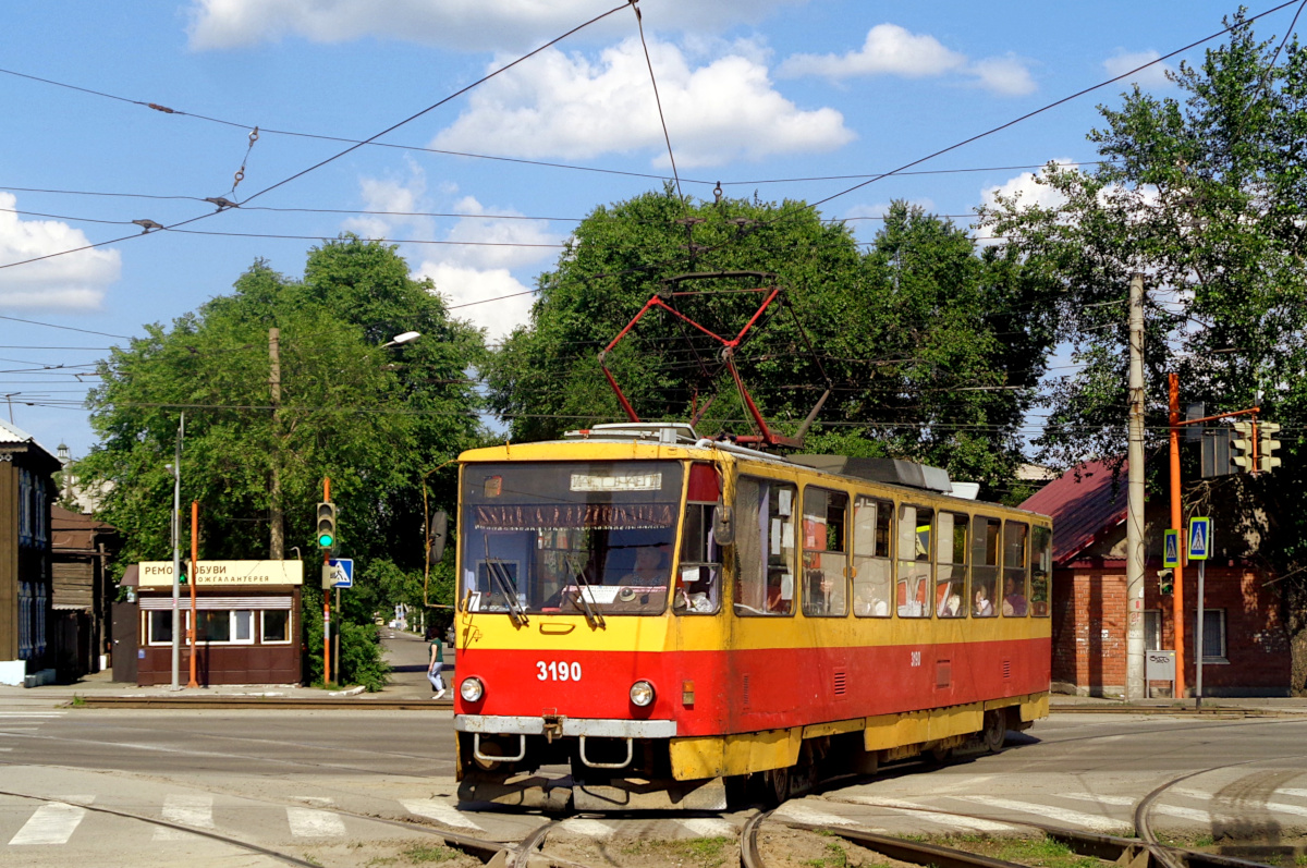Барнаул, Tatra T6B5SU № 3190