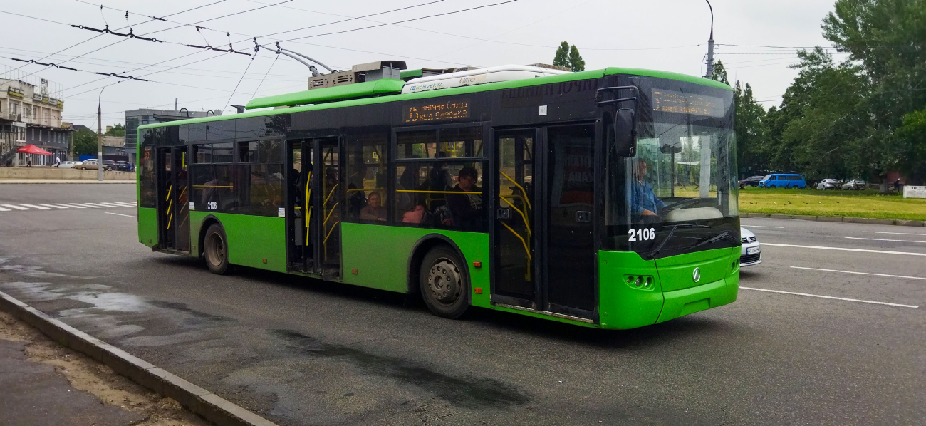 Харьков, ЛАЗ E183A1 № 2106