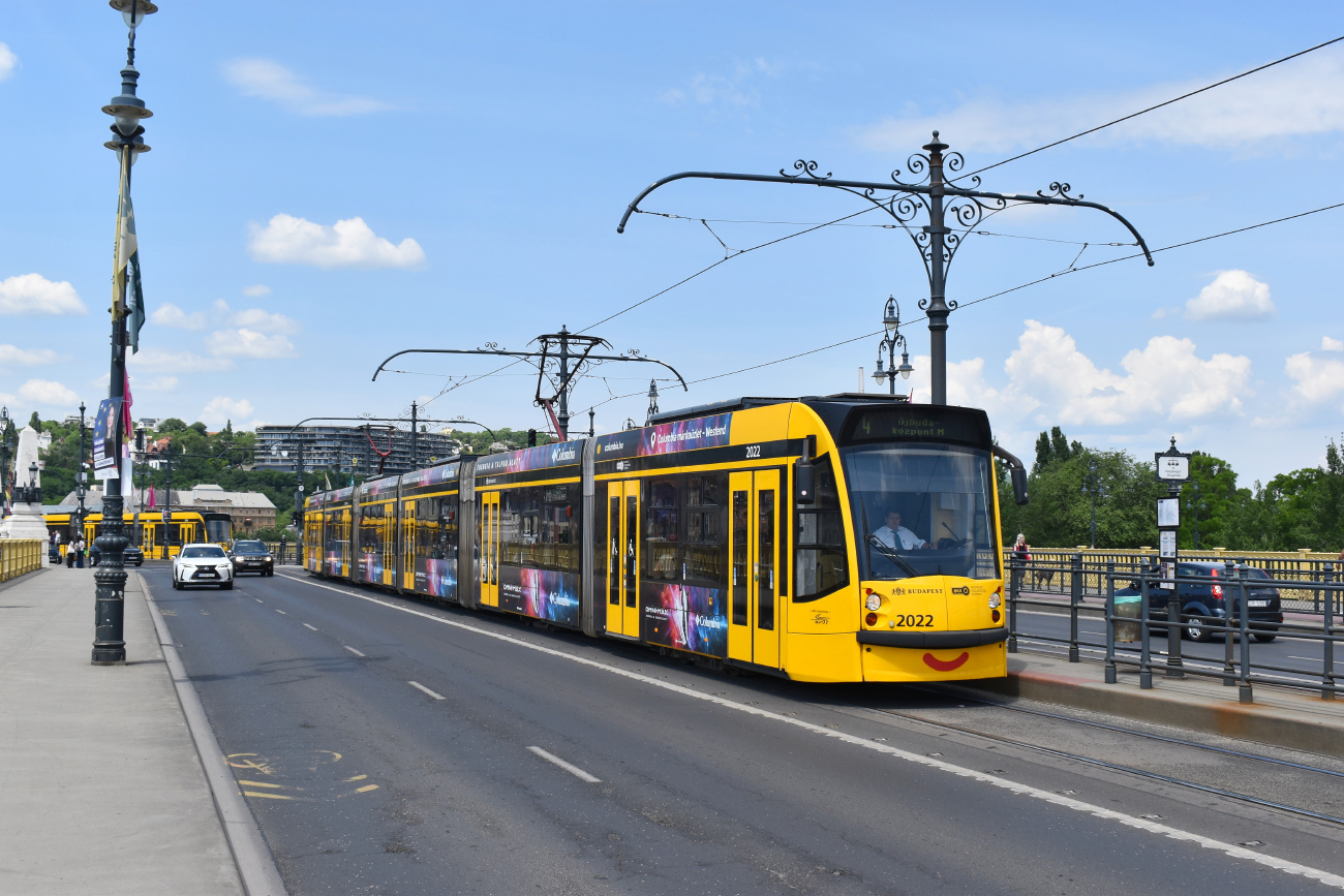 Будапешт, Siemens Combino Supra NF12B № 2022
