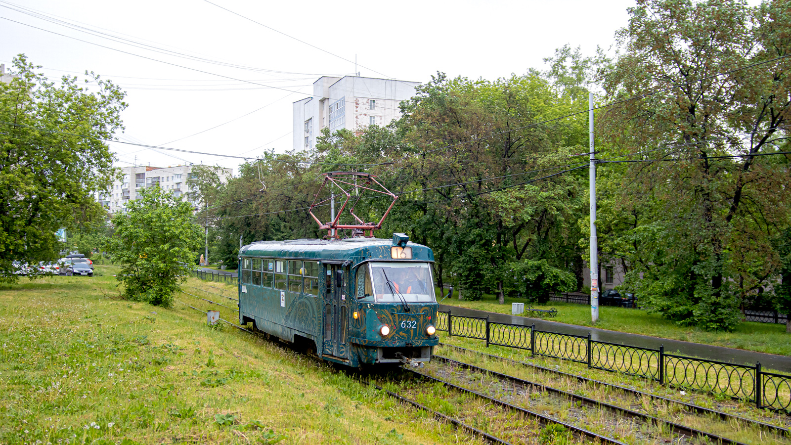 Екатеринбург, Tatra T3SU (двухдверная) № 632