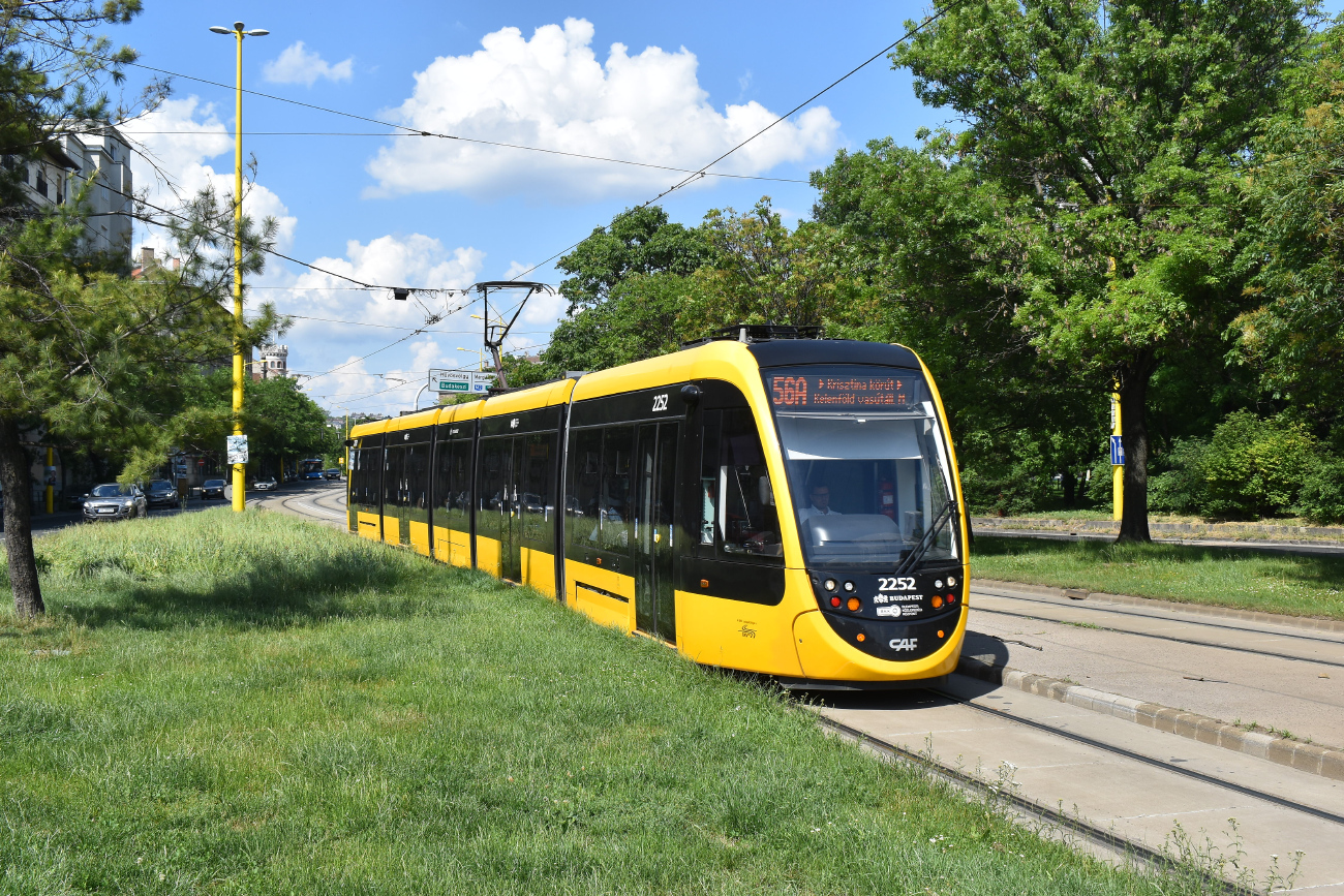 Будапешт, CAF Urbos 3 № 2252