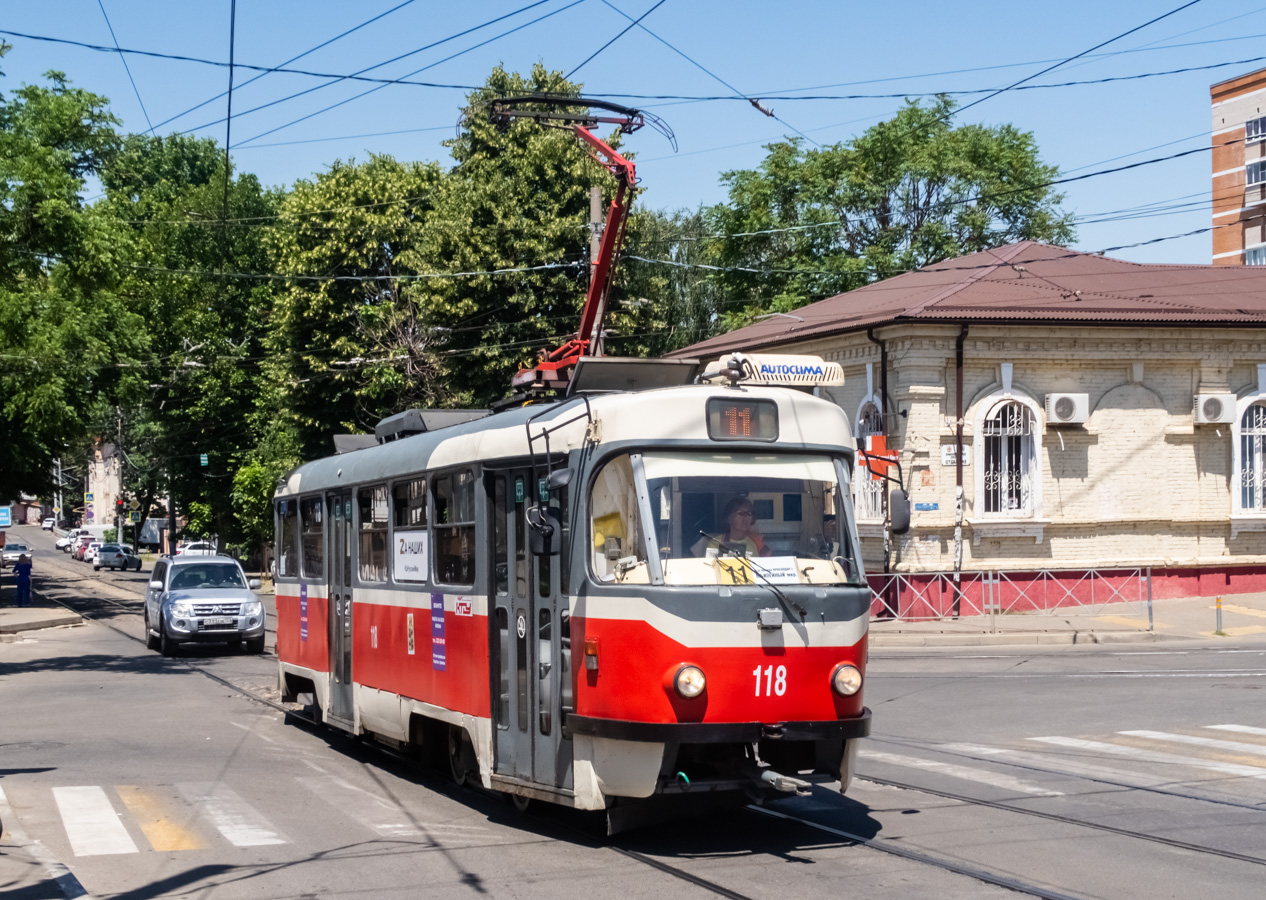 Краснодар, Tatra T3SU КВР ТМЗ № 118