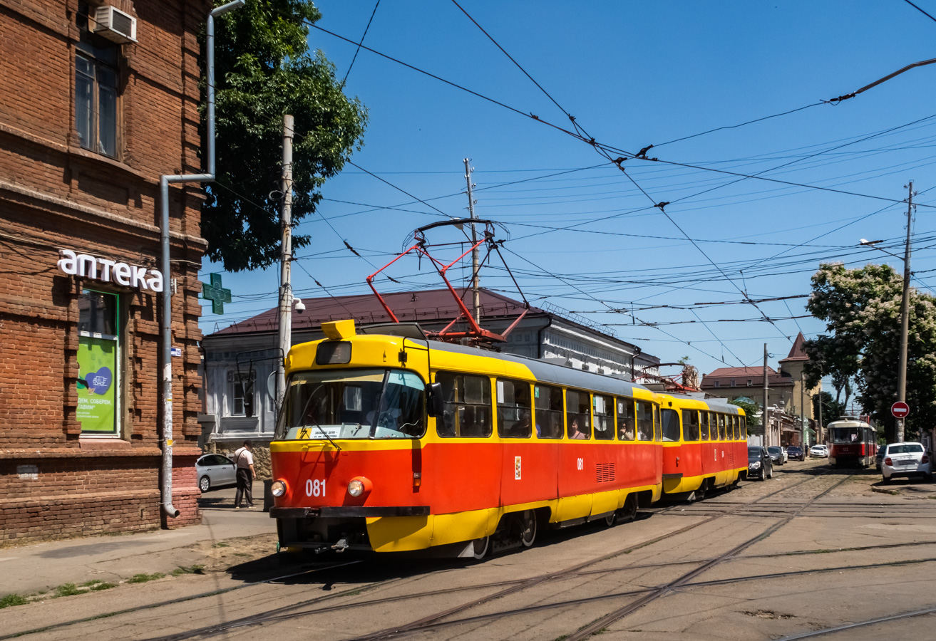 Краснодар, Tatra T3SU № 081