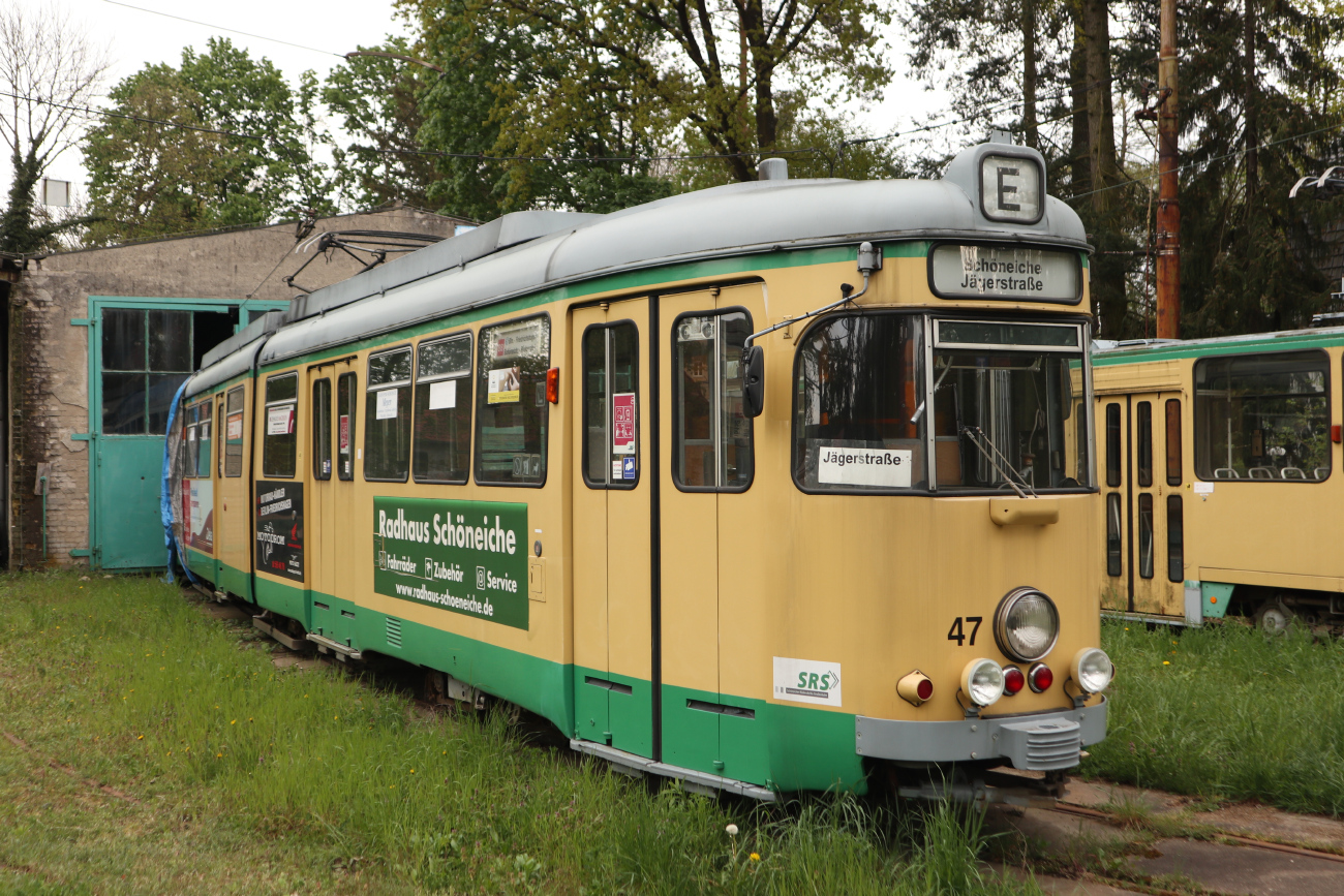 Шёнайхе – Рюдерсдорф, Duewag GT6ZR № 47