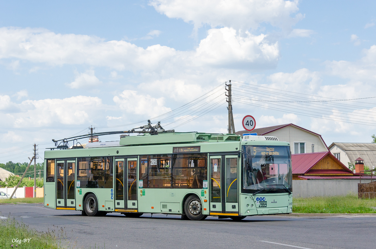Гомель, МАЗ-203Т70 № 2869; Гомель — Движение на участках с использованием автономного хода