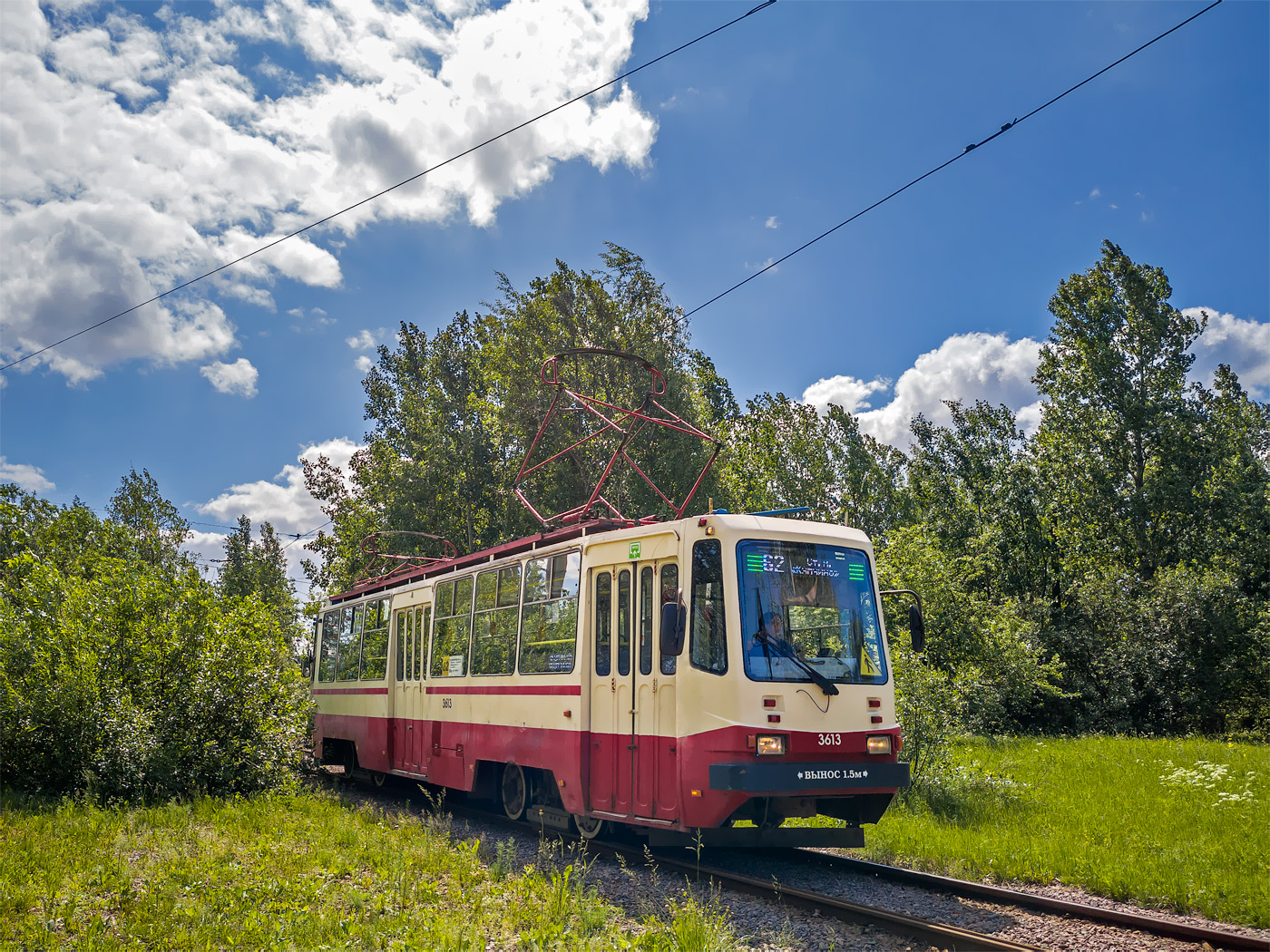 Санкт-Петербург, ТС-77 № 3613