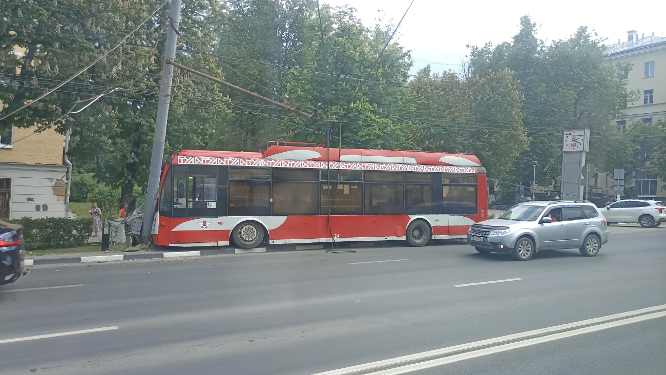 Tula, Trolza-5265.00 “Megapolis” — 24; Tula — Incidents