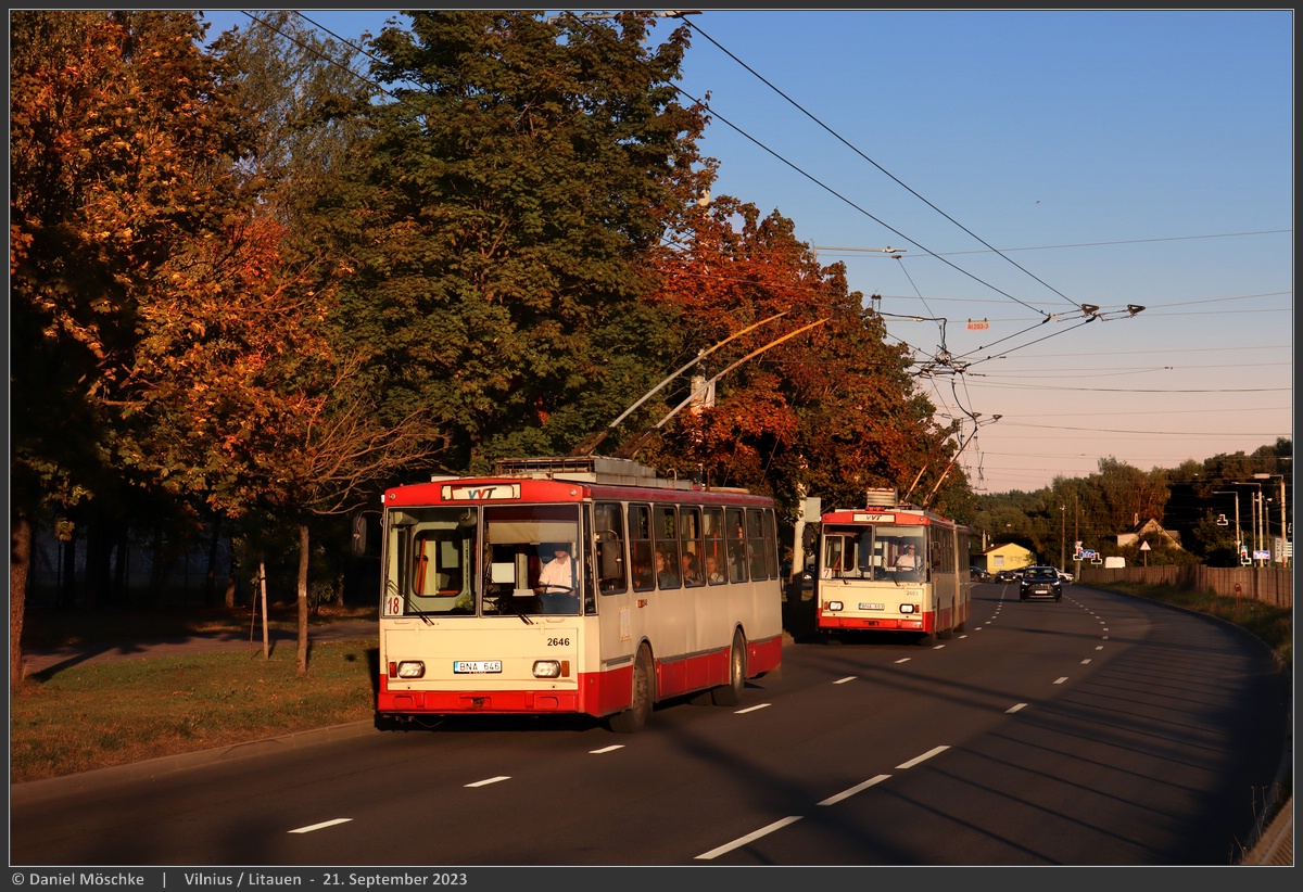 Вильнюс, Škoda 14Tr13/6 № 2646